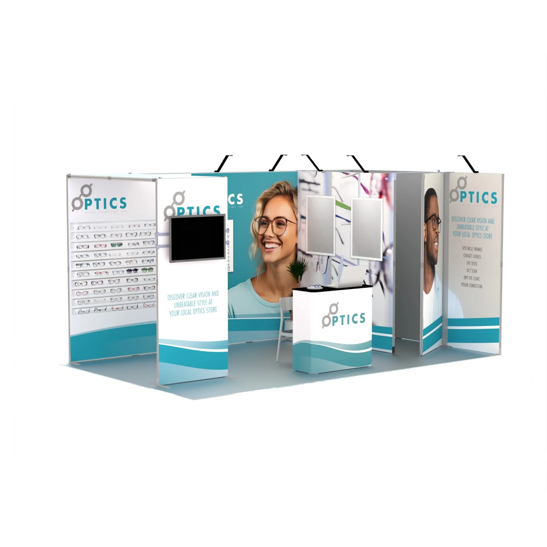 Fastframe 15m² Stand