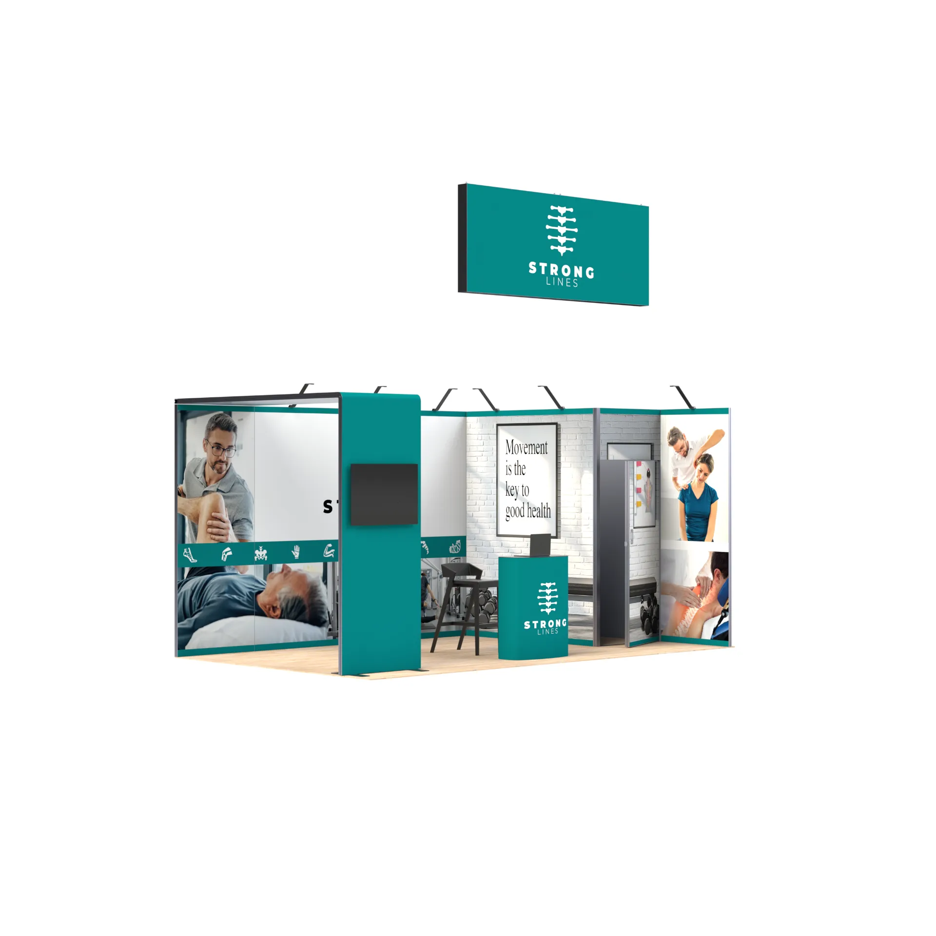 Vector 15m² Stand