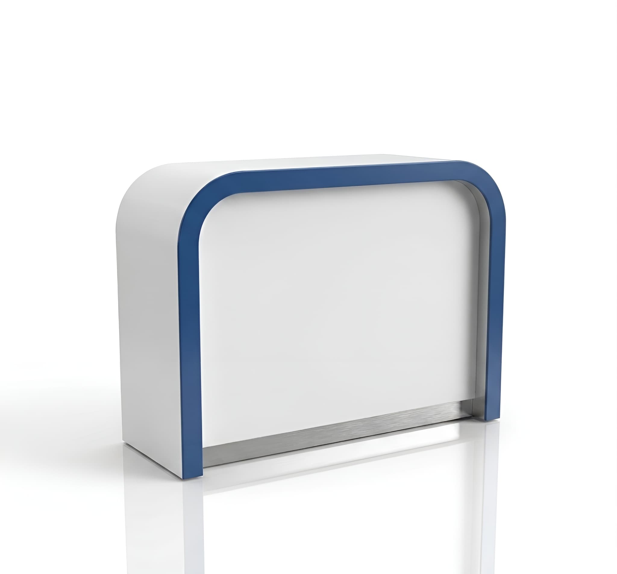 BE Welcome Counter front angle