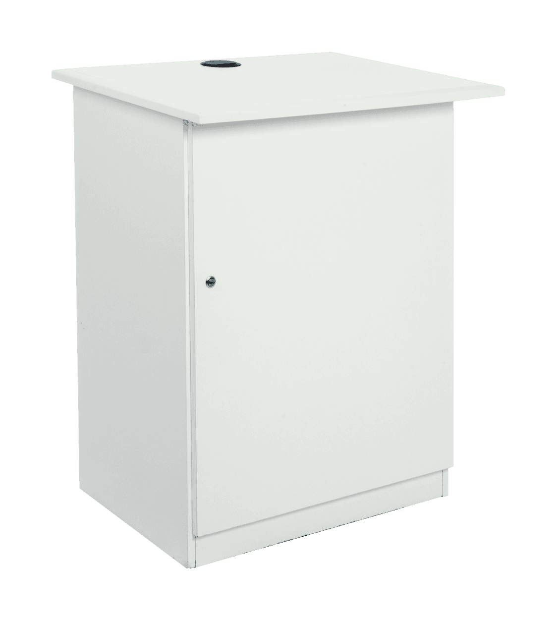 Computer Plinth - White