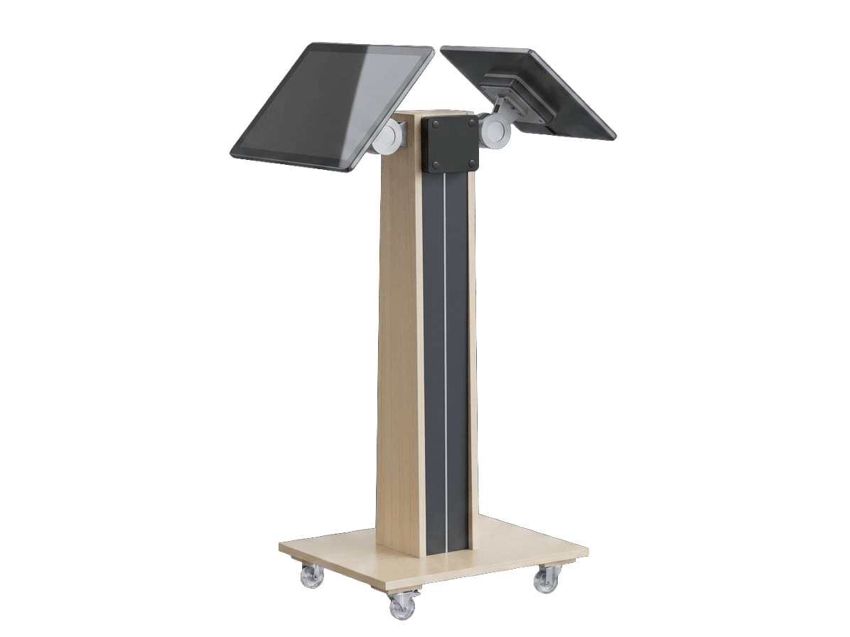 Double Monitor Stand