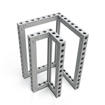Seamless corner piece